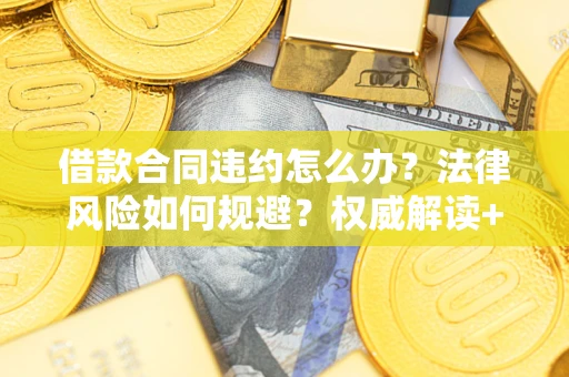 济南借款合同违约怎么办？法律风险如何规避？权威解读+实用指南