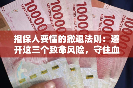 济南担保人要懂的撤退法则：避开这三个致命风险，守住血汗钱