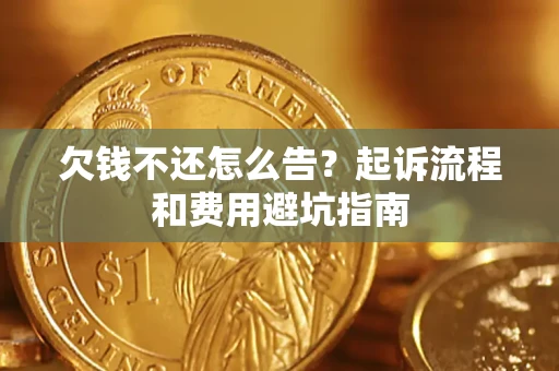 济南欠钱不还怎么告？起诉流程和费用避坑指南